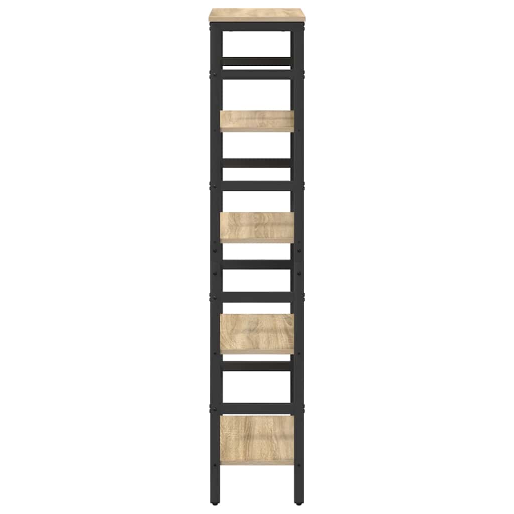 Boekenkast Sonoma Eiken 40 x 29,5 x 149 cm Bewerkt hout