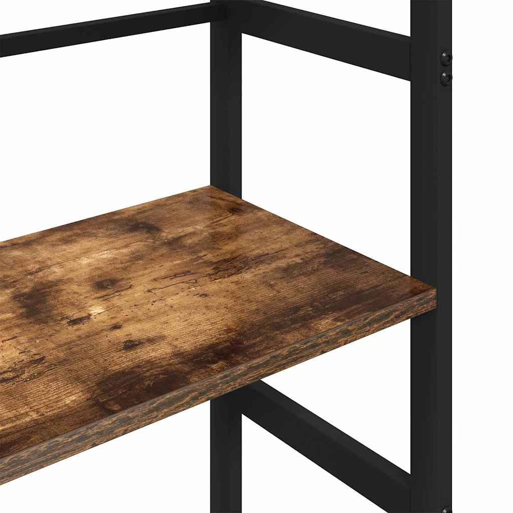 Boekenkast Gerookt eiken 40 x 29,5 x 149 cm Bewerkt hout