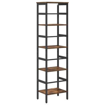 Boekenkast Gerookt eiken 40 x 29,5 x 149 cm Bewerkt hout