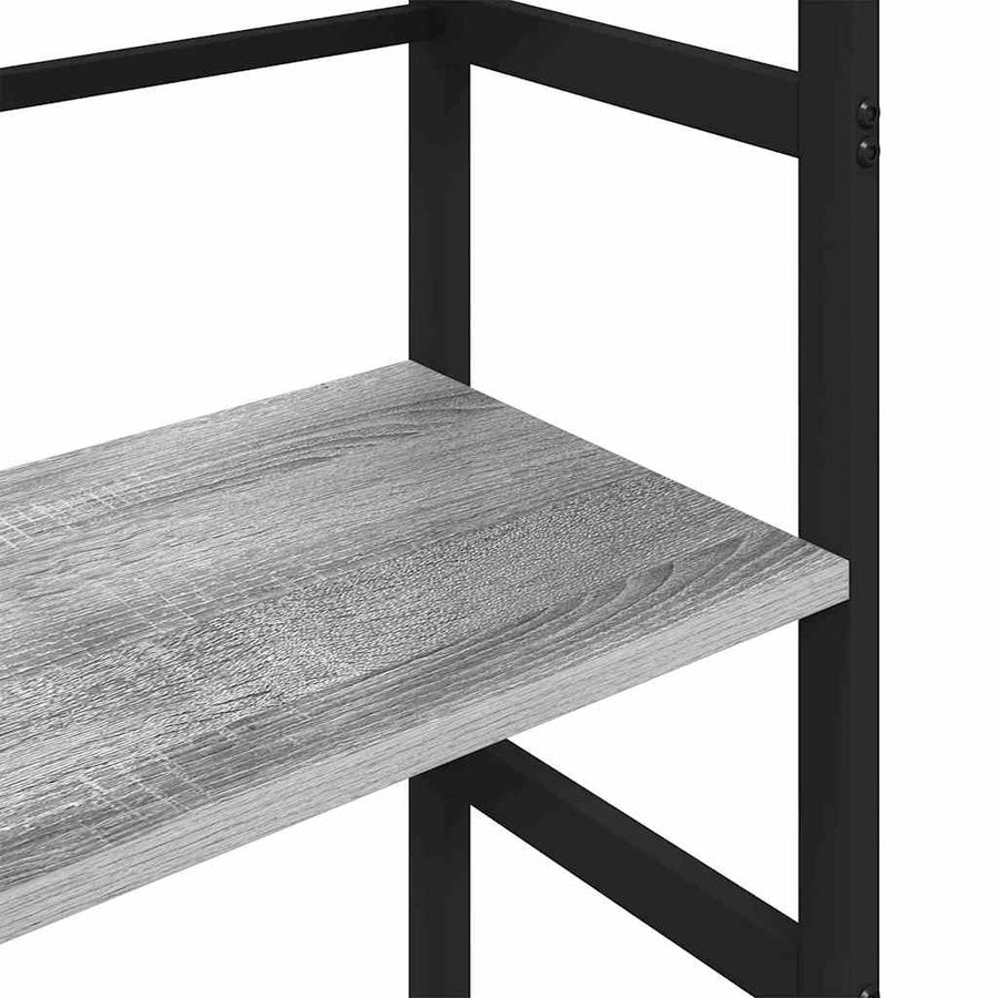 Boekenkast Grijs Sonoma 40 x 29,5 x 149 cm Bewerkt hout