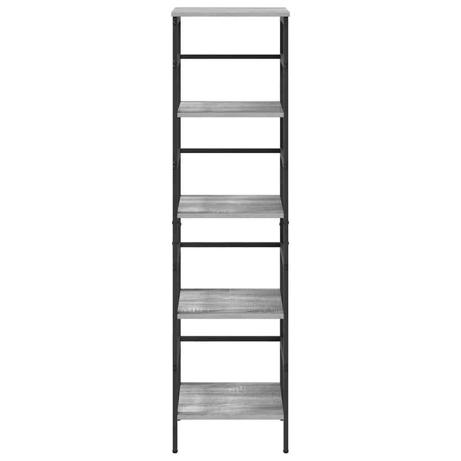 Boekenkast Grijs Sonoma 40 x 29,5 x 149 cm Bewerkt hout