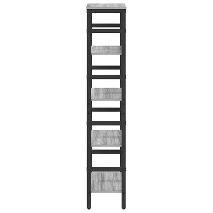 Boekenkast Grijs Sonoma 40 x 29,5 x 149 cm Bewerkt hout