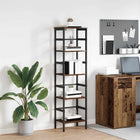 Boekenkast 40x29,5x149 cm bewerkt hout