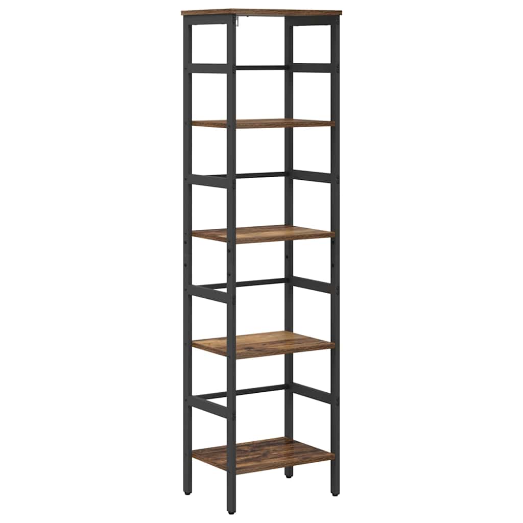 Boekenkast Oud Hout 40 x 29,5 x 149 cm Bewerkt hout