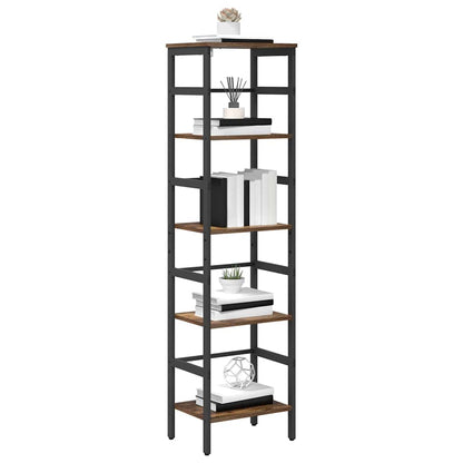 Boekenkast Oud Hout 40 x 29,5 x 149 cm Bewerkt hout