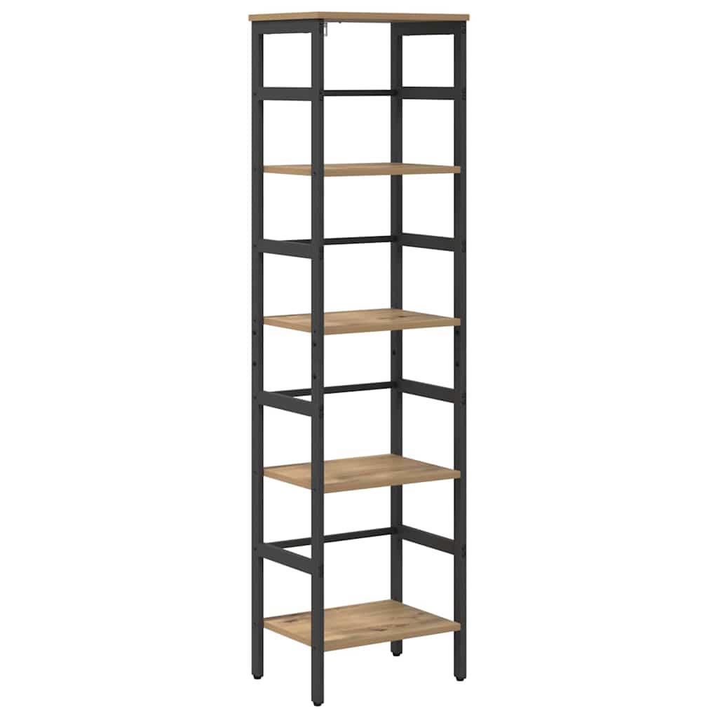 Boekenkast Artisan Eiken 40 x 29,5 x 149 cm Bewerkt hout
