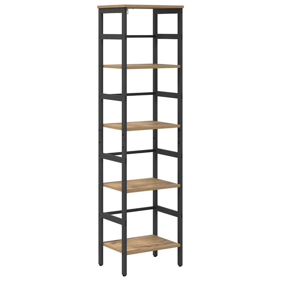 Boekenkast Artisan Eiken 40 x 29,5 x 149 cm Bewerkt hout