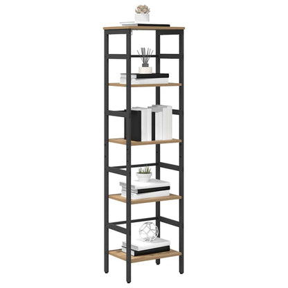 Boekenkast Artisan Eiken 40 x 29,5 x 149 cm Bewerkt hout