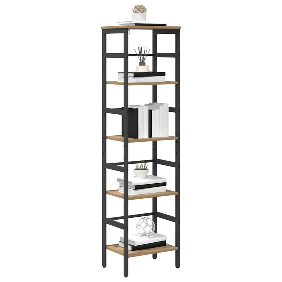 Boekenkast Artisan Eiken 40 x 29,5 x 149 cm Bewerkt hout