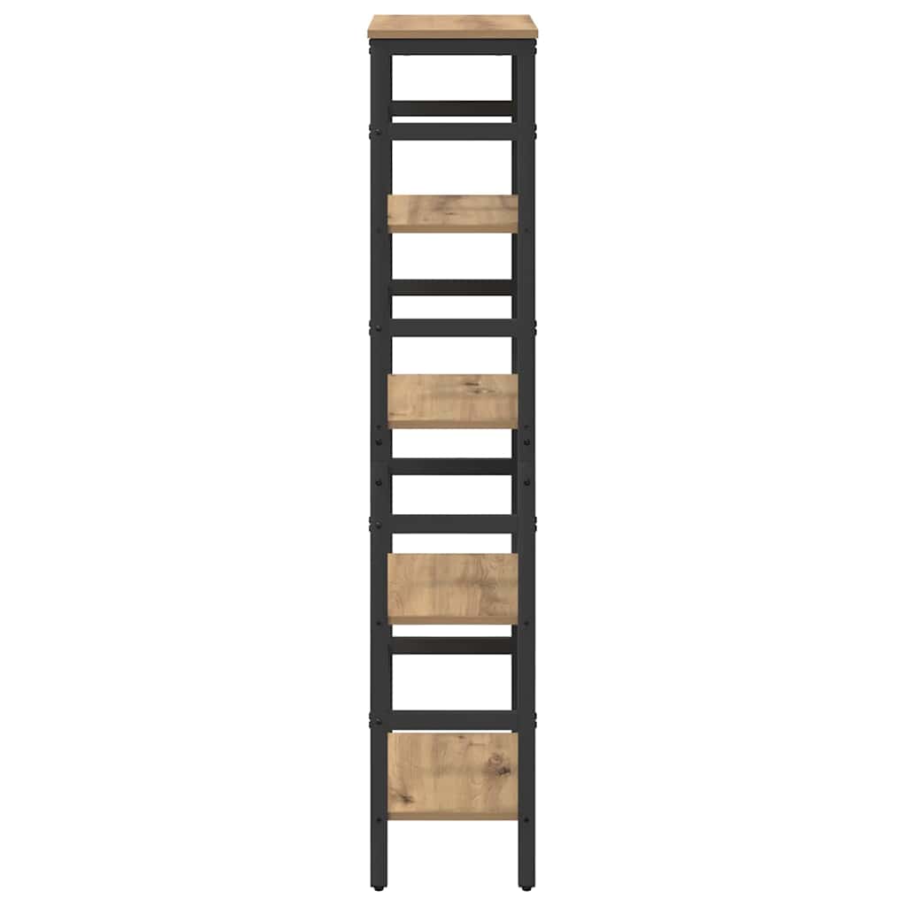 Boekenkast Artisan Eiken 40 x 29,5 x 149 cm Bewerkt hout