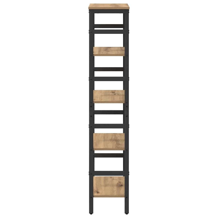 Boekenkast Artisan Eiken 40 x 29,5 x 149 cm Bewerkt hout
