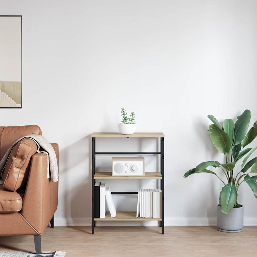 Boekenkast Sonoma Eiken 60 x 29,5 x 81 cm Bewerkt hout