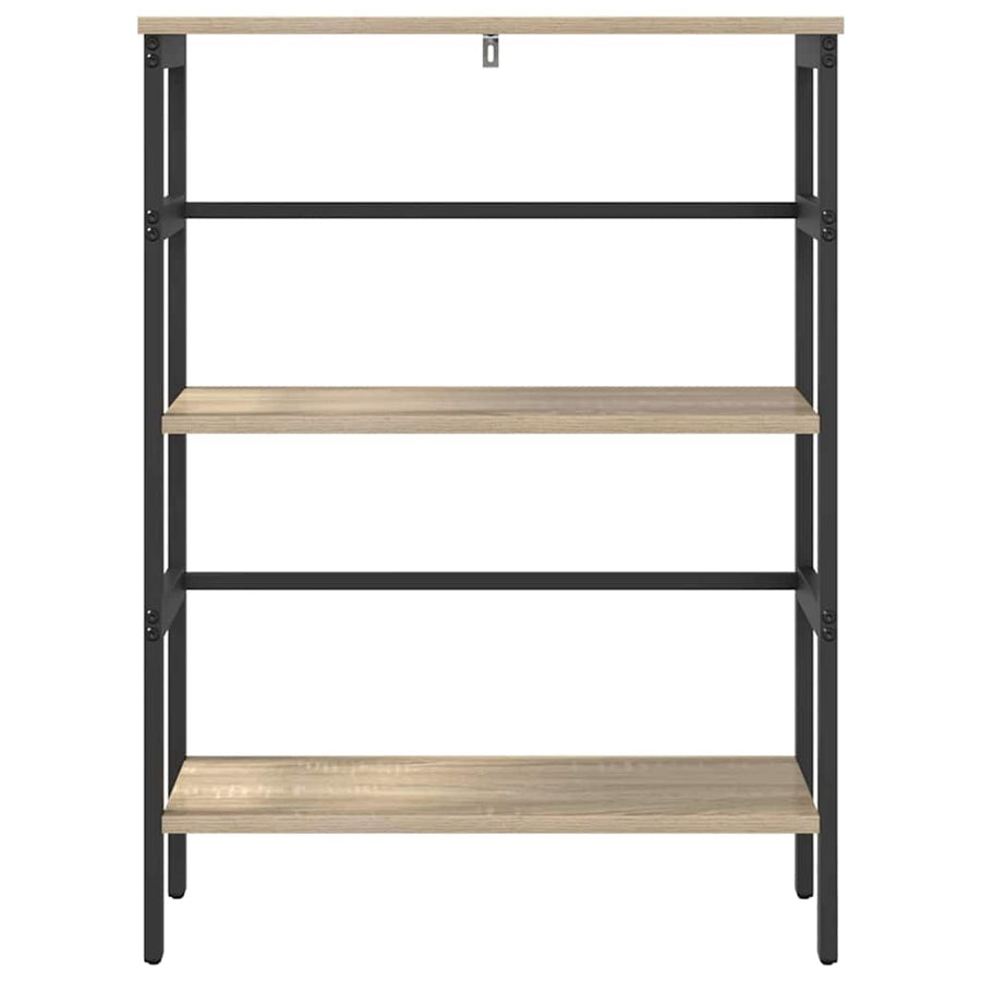 Boekenkast Sonoma Eiken 60 x 29,5 x 81 cm Bewerkt hout