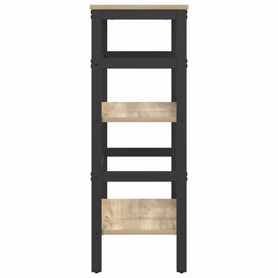 Boekenkast Sonoma Eiken 60 x 29,5 x 81 cm Bewerkt hout