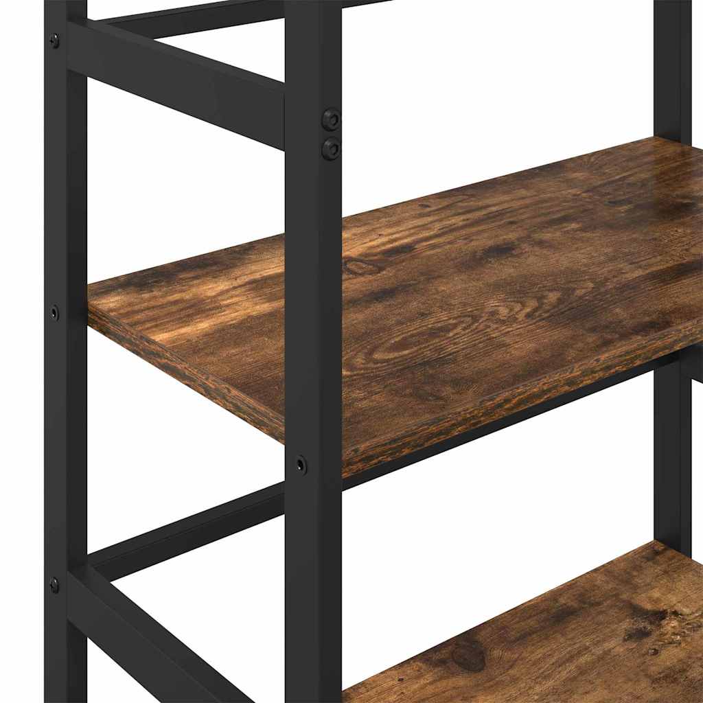 Boekenkast Gerookt eiken 60 x 29,5 x 81 cm Bewerkt hout