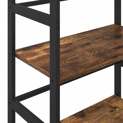 Boekenkast Gerookt eiken 60 x 29,5 x 81 cm Bewerkt hout