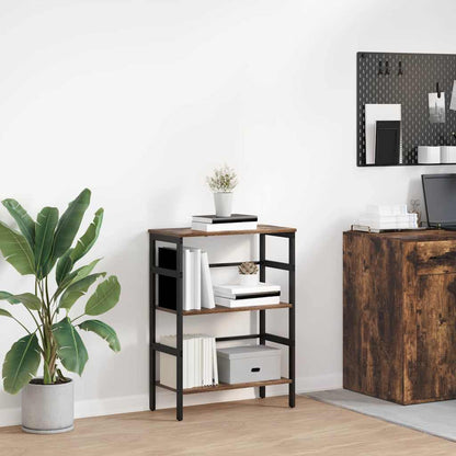 Boekenkast Gerookt eiken 60 x 29,5 x 81 cm Bewerkt hout