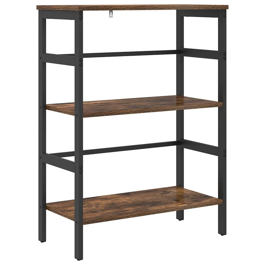 Boekenkast Gerookt eiken 60 x 29,5 x 81 cm Bewerkt hout