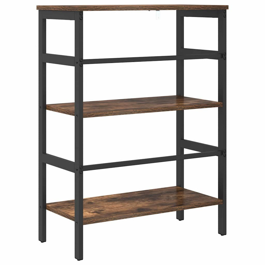 Boekenkast Gerookt eiken 60 x 29,5 x 81 cm Bewerkt hout