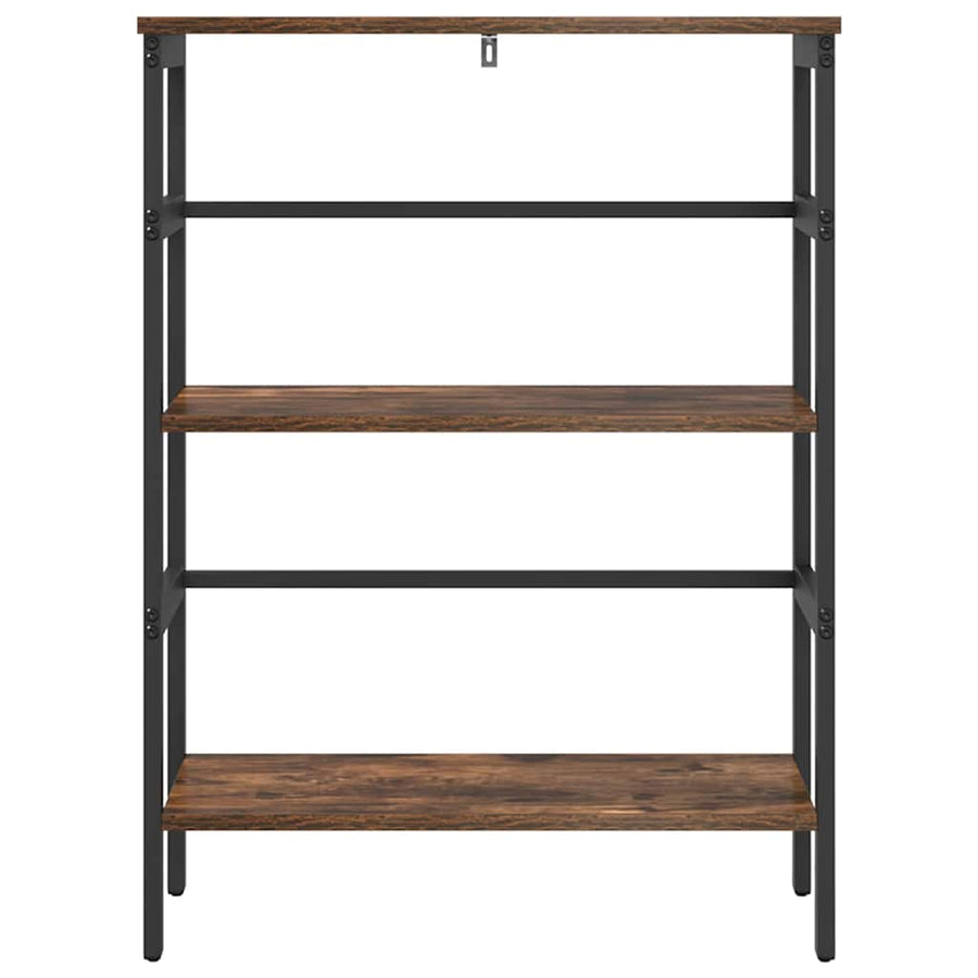 Boekenkast Gerookt eiken 60 x 29,5 x 81 cm Bewerkt hout