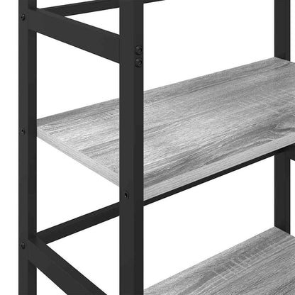 Boekenkast Grijs Sonoma 60 x 29,5 x 81 cm Bewerkt hout