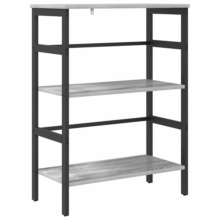 Boekenkast Grijs Sonoma 60 x 29,5 x 81 cm Bewerkt hout