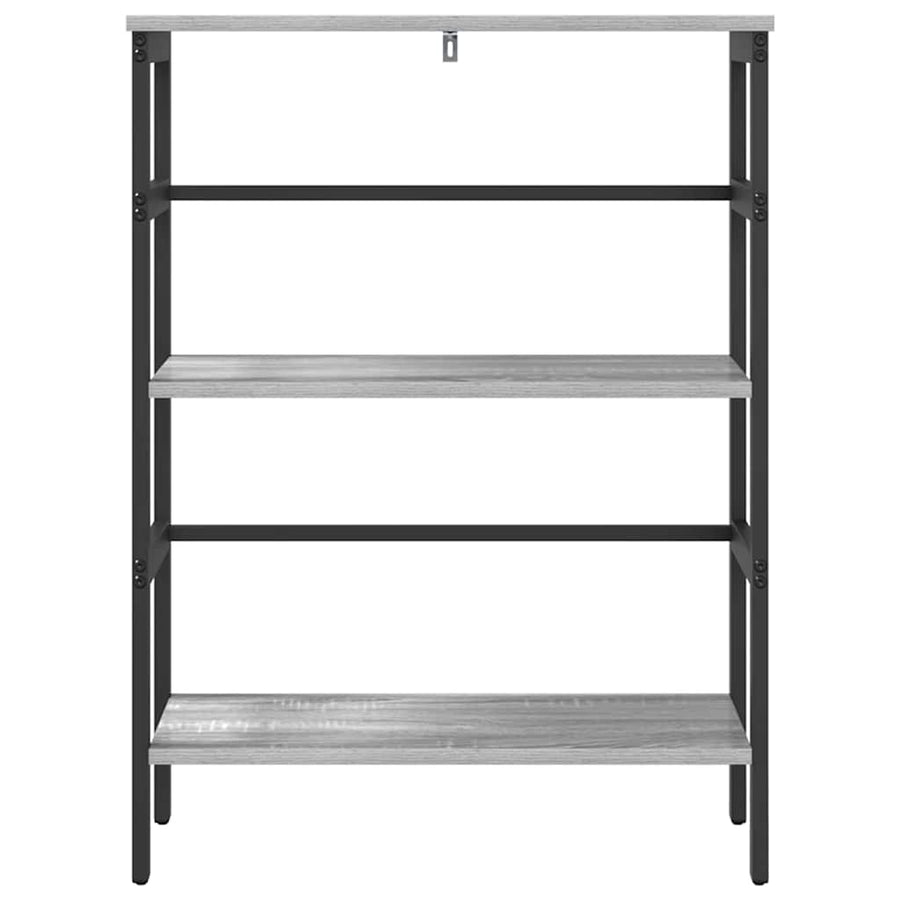 Boekenkast Grijs Sonoma 60 x 29,5 x 81 cm Bewerkt hout
