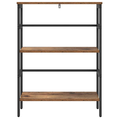 Boekenkast Oud Hout 60 x 29,5 x 81 cm Bewerkt hout