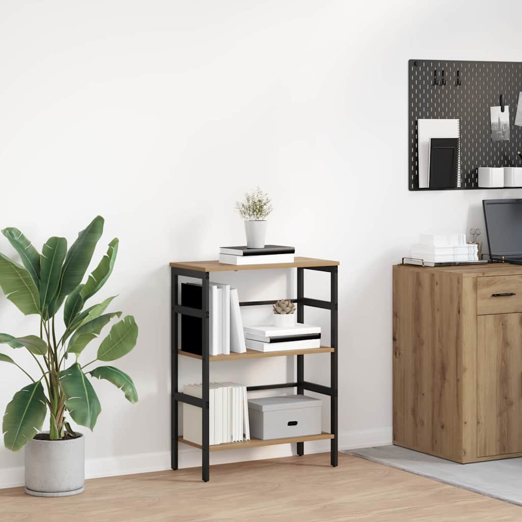 Boekenkast Artisan Eiken 60 x 29,5 x 81 cm Bewerkt hout