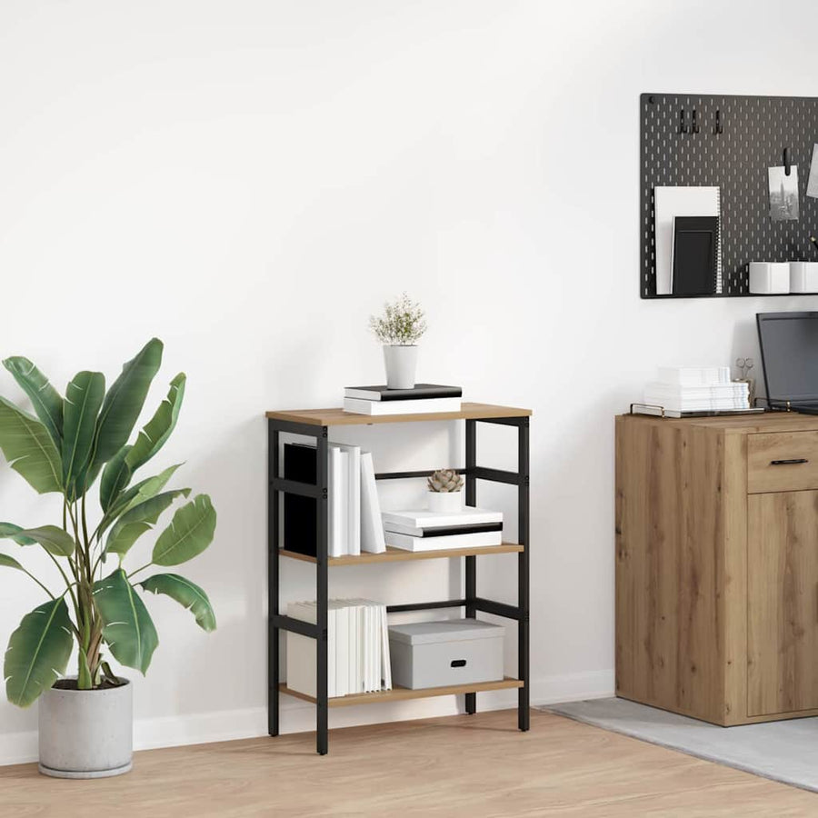Boekenkast Artisan Eiken 60 x 29,5 x 81 cm Bewerkt hout