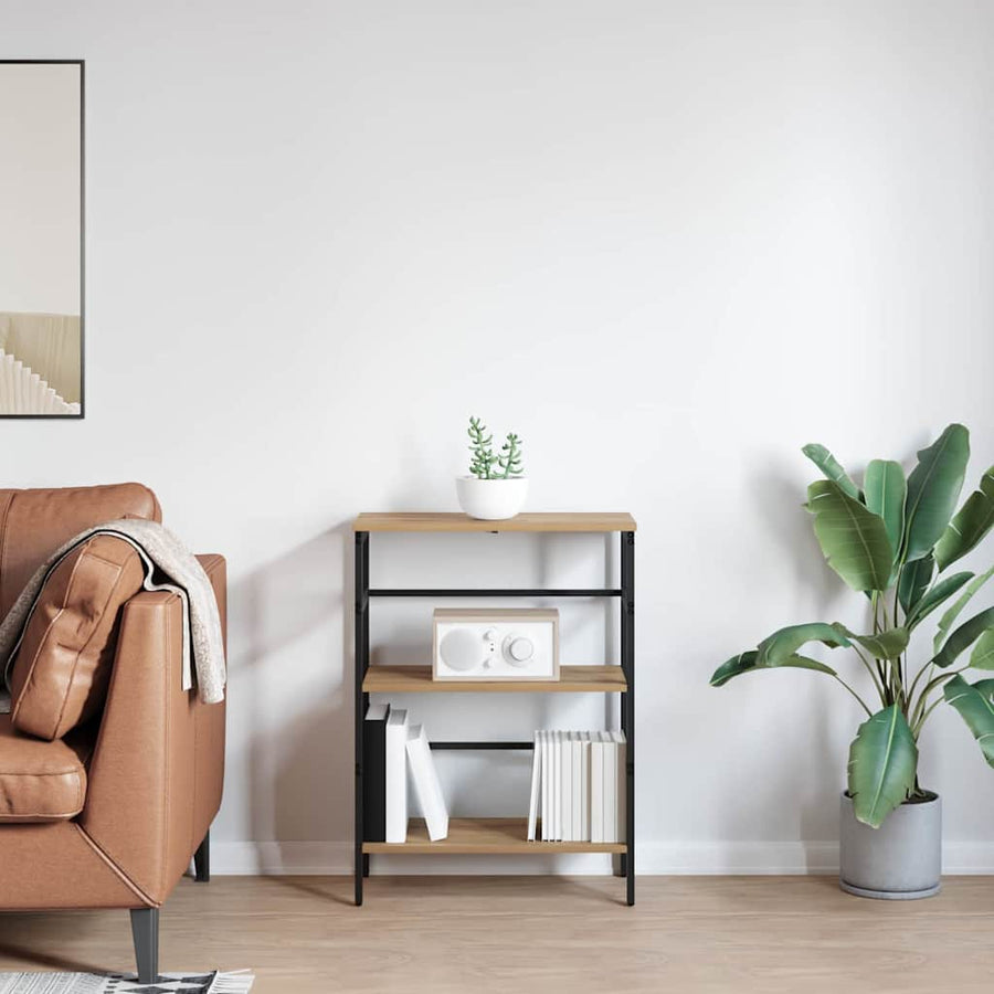 Boekenkast Artisan Eiken 60 x 29,5 x 81 cm Bewerkt hout
