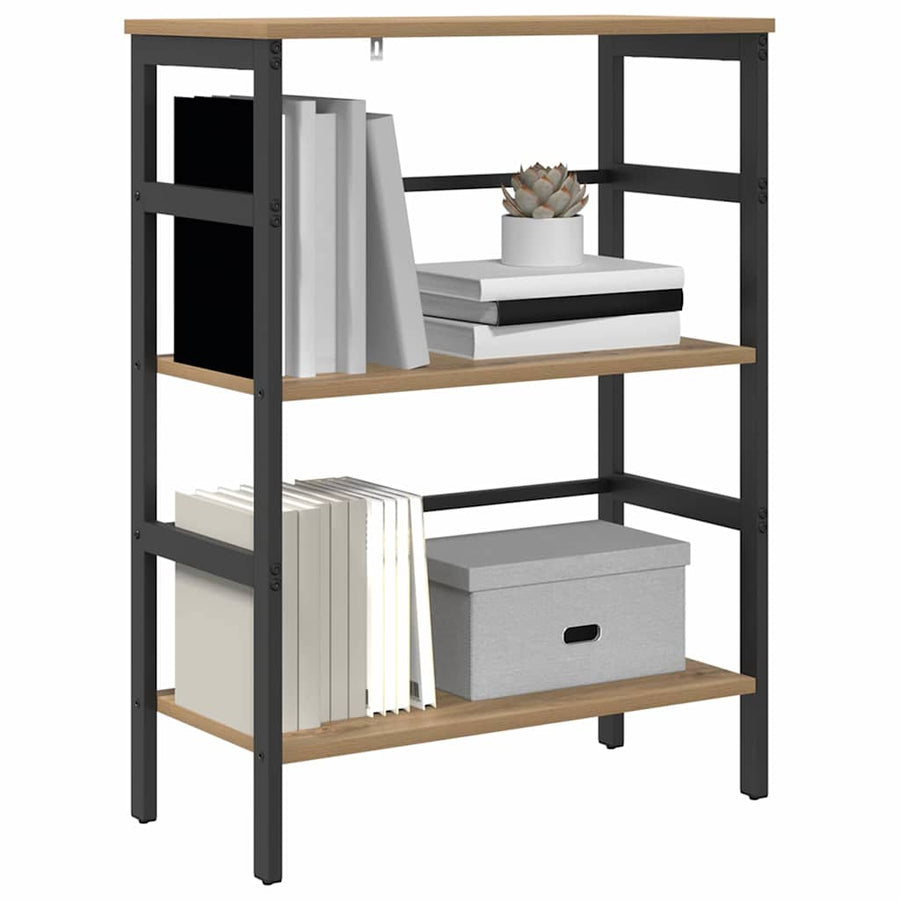 Boekenkast Artisan Eiken 60 x 29,5 x 81 cm Bewerkt hout