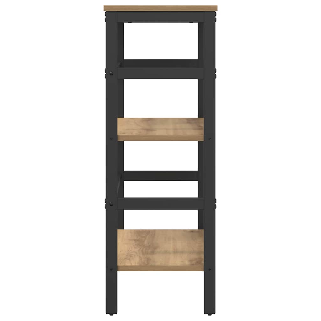 Boekenkast Artisan Eiken 60 x 29,5 x 81 cm Bewerkt hout