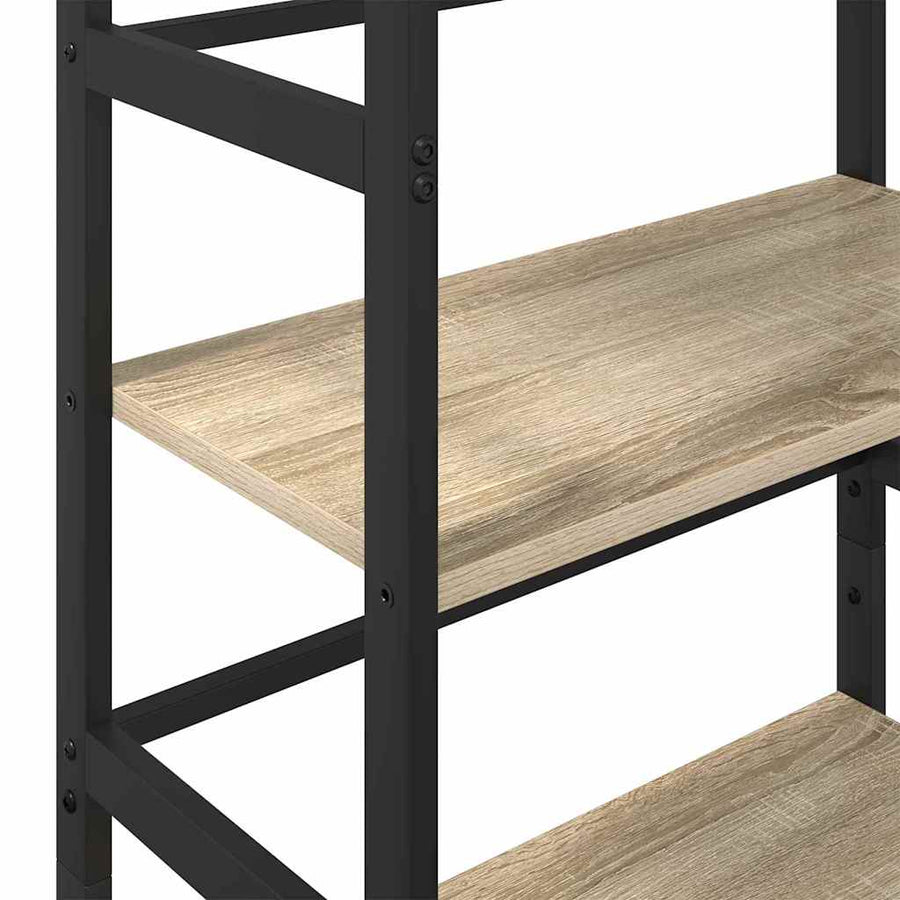 Boekenkast Sonoma Eiken 60 x 29,5 x 115 cm Bewerkt hout