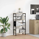 Boekenkast 60x29.5x115 cm Sonoma eiken bewerkt hout