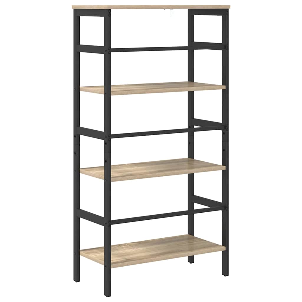 Boekenkast Sonoma Eiken 60 x 29,5 x 115 cm Bewerkt hout