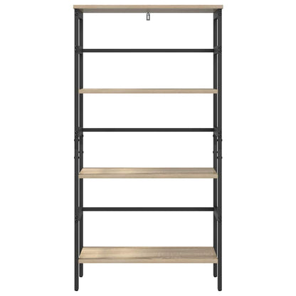 Boekenkast Sonoma Eiken 60 x 29,5 x 115 cm Bewerkt hout