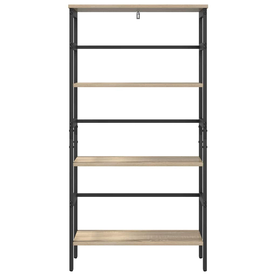 Boekenkast Sonoma Eiken 60 x 29,5 x 115 cm Bewerkt hout