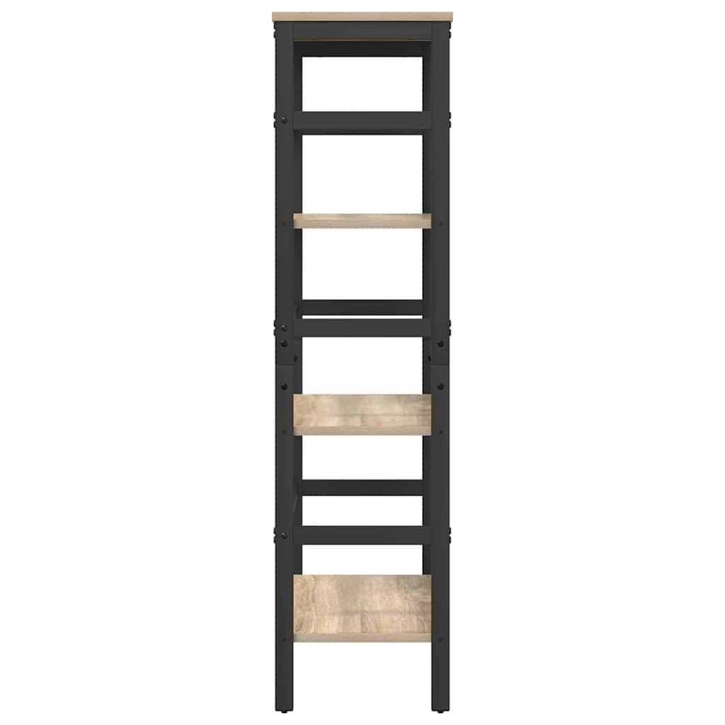 Boekenkast Sonoma Eiken 60 x 29,5 x 115 cm Bewerkt hout