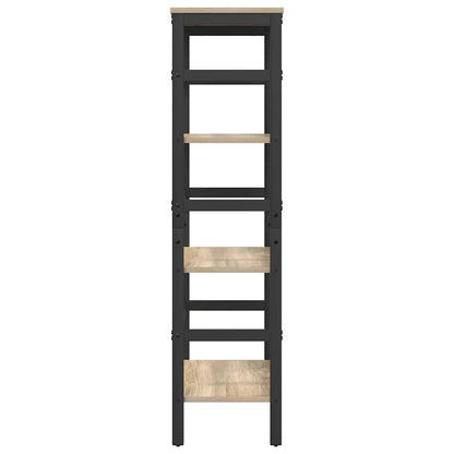 Boekenkast Sonoma Eiken 60 x 29,5 x 115 cm Bewerkt hout