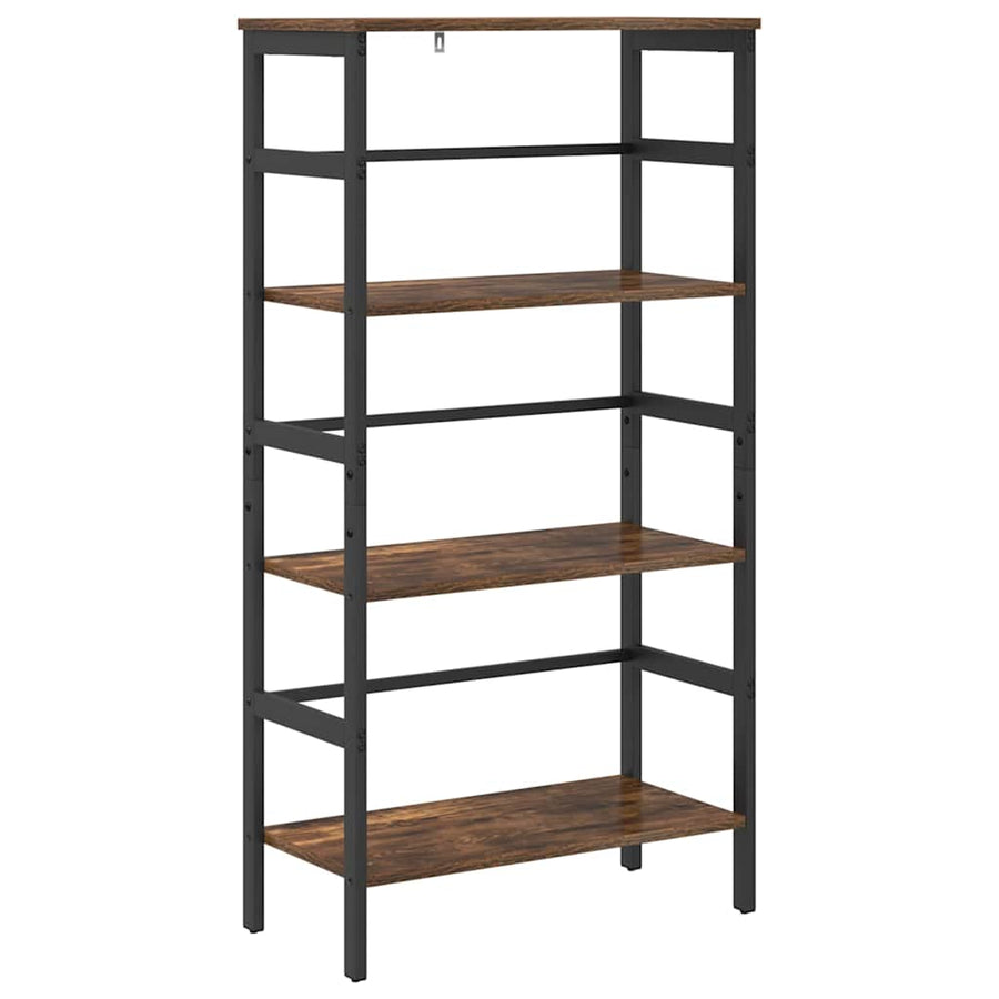 Boekenkast Gerookt eiken 60 x 29,5 x 115 cm Bewerkt hout