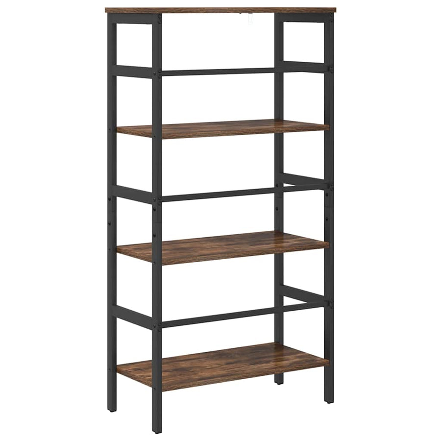 Boekenkast Gerookt eiken 60 x 29,5 x 115 cm Bewerkt hout