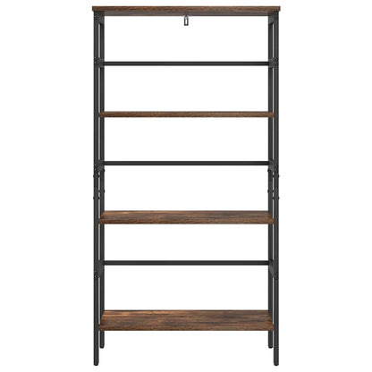 Boekenkast Gerookt eiken 60 x 29,5 x 115 cm Bewerkt hout