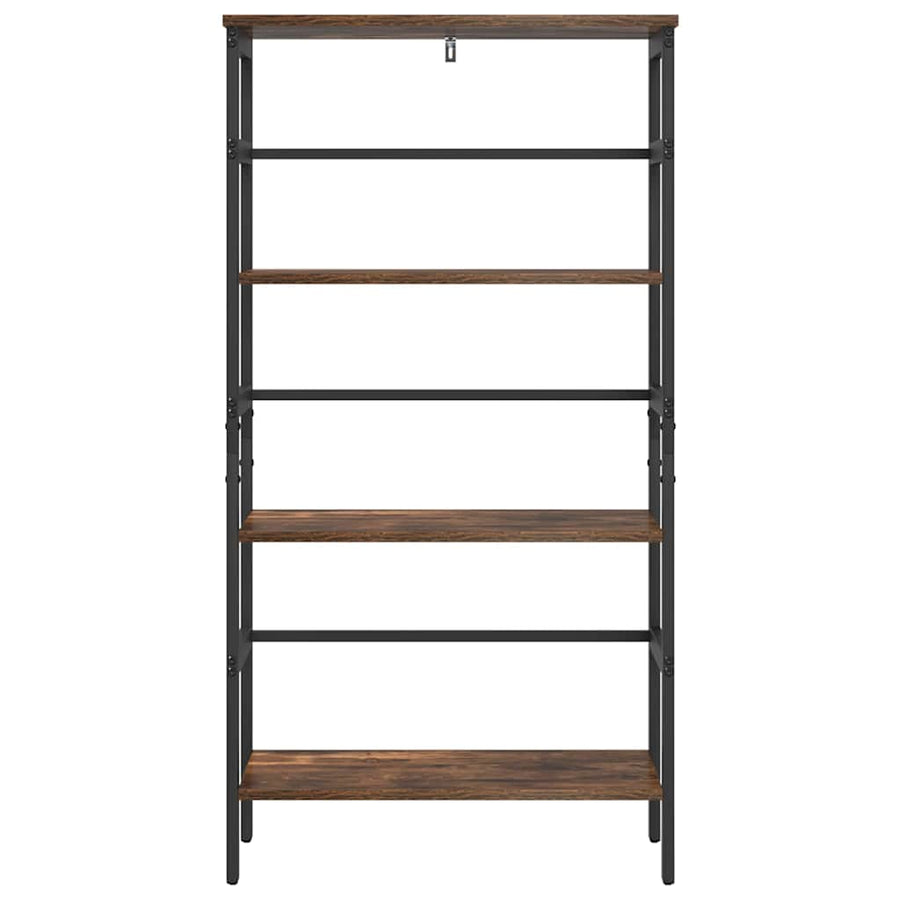 Boekenkast Gerookt eiken 60 x 29,5 x 115 cm Bewerkt hout