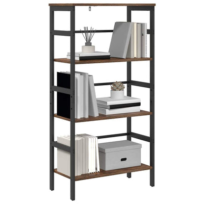 Boekenkast Gerookt eiken 60 x 29,5 x 115 cm Bewerkt hout