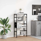 Boekenkast 60x29,5x115 cm grijs sonoma bewerkt hout