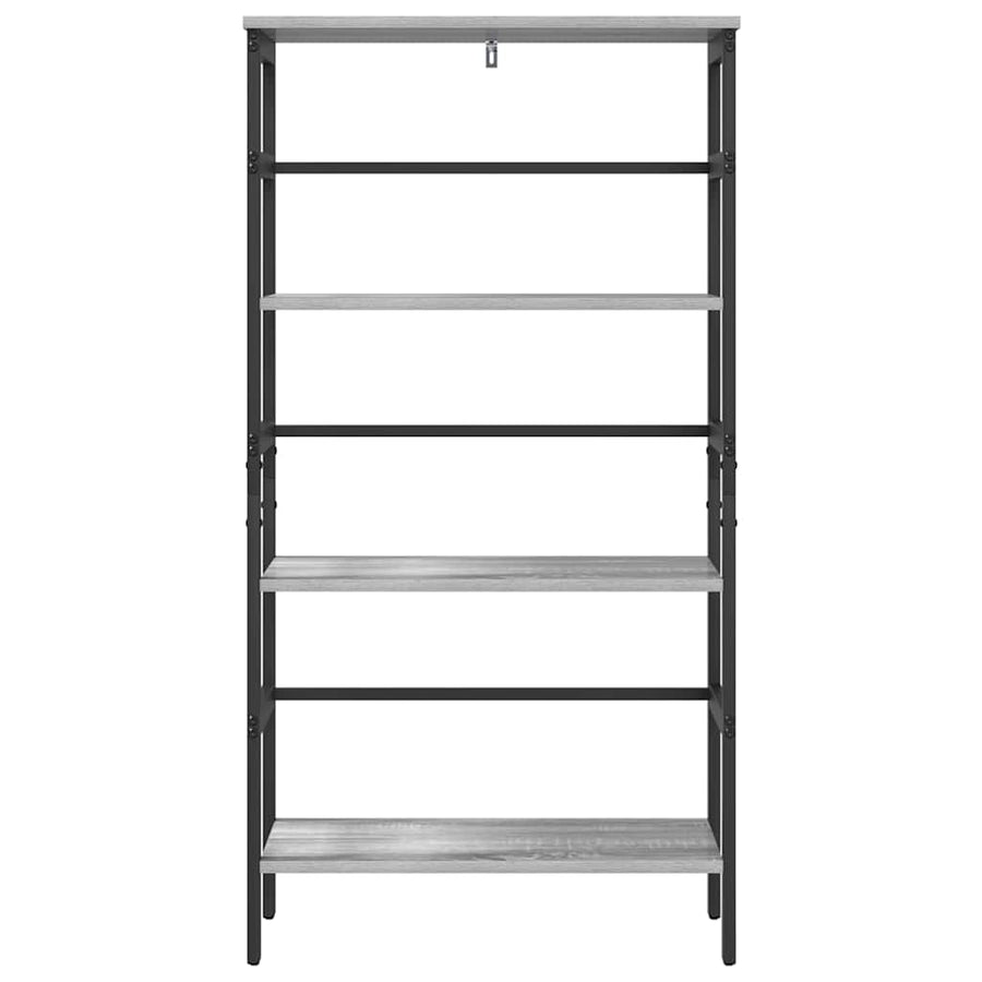 Boekenkast Grijs Sonoma 60 x 29,5 x 115 cm Bewerkt hout