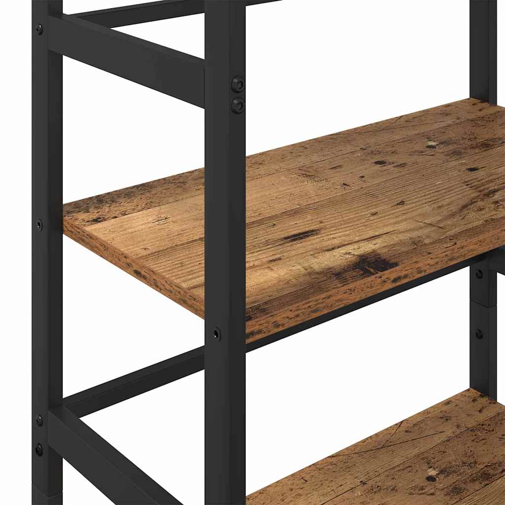 Boekenkast Oud Hout 60 x 29,5 x 115 cm Bewerkt hout