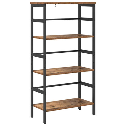 Boekenkast Oud Hout 60 x 29,5 x 115 cm Bewerkt hout