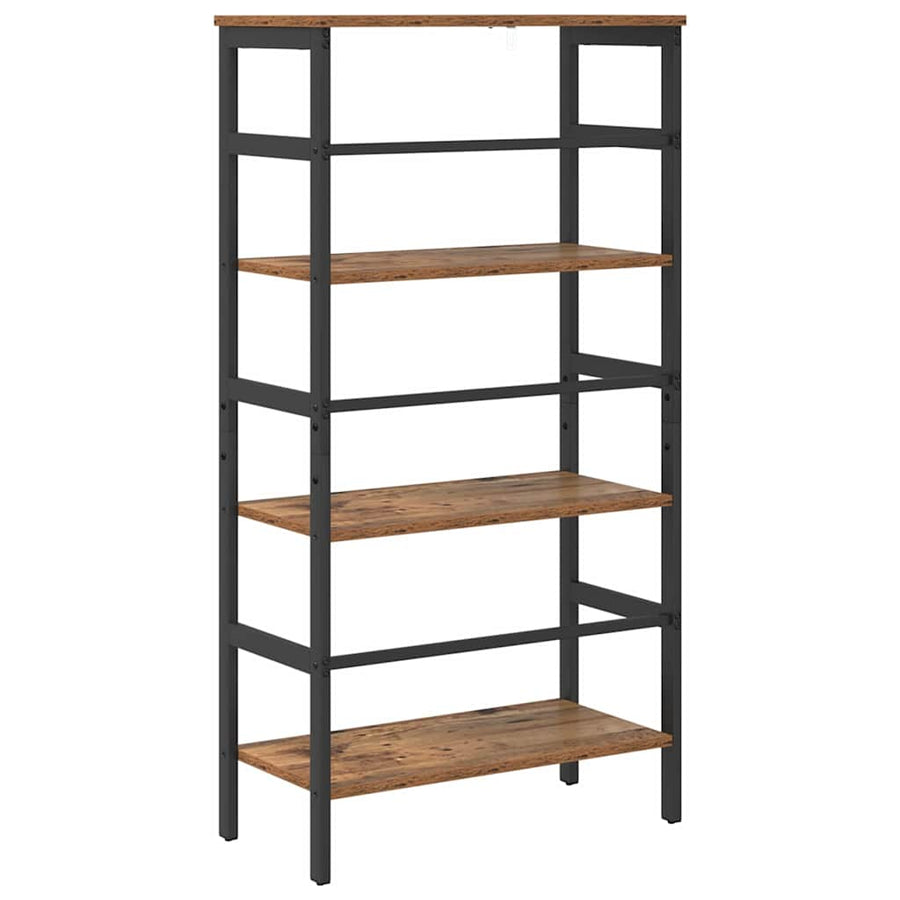 Boekenkast Oud Hout 60 x 29,5 x 115 cm Bewerkt hout